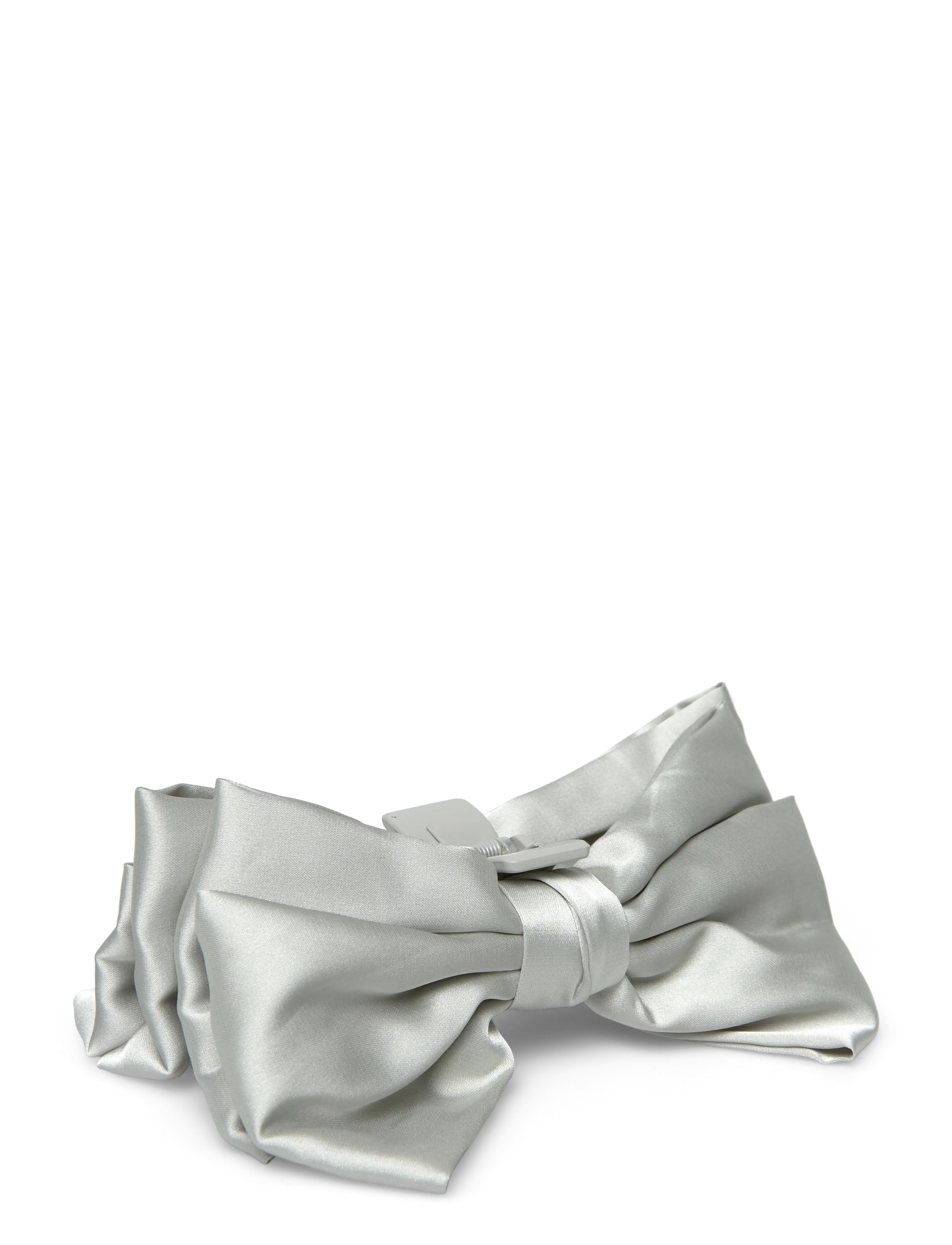 Becksöndergaard Minda Bow Hair Claw - Accessories - SAGE GREEN / silver