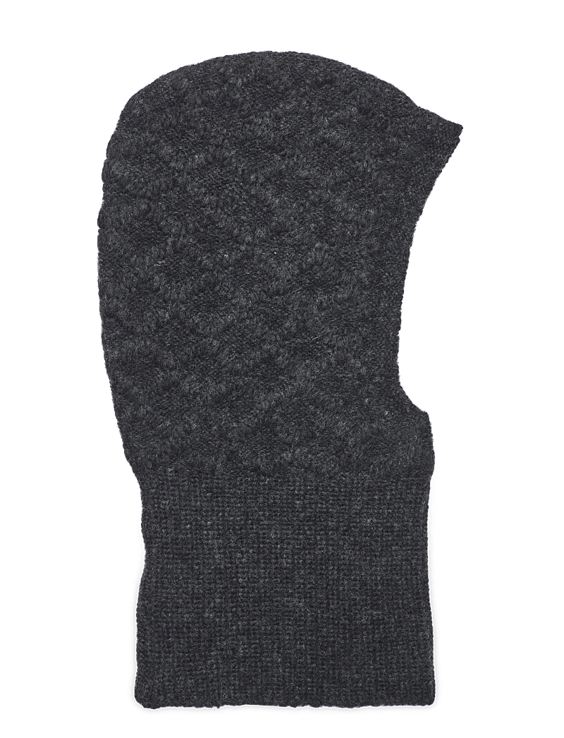 Becksöndergaard - Cable Balaclava - balaclavas - grey melange - 0