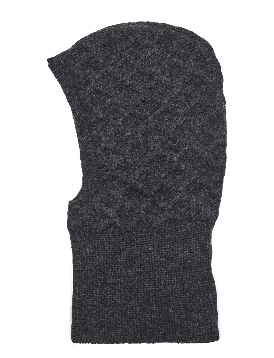 Becksöndergaard - Cable Balaclava - sturmhaube - grey melange - 1