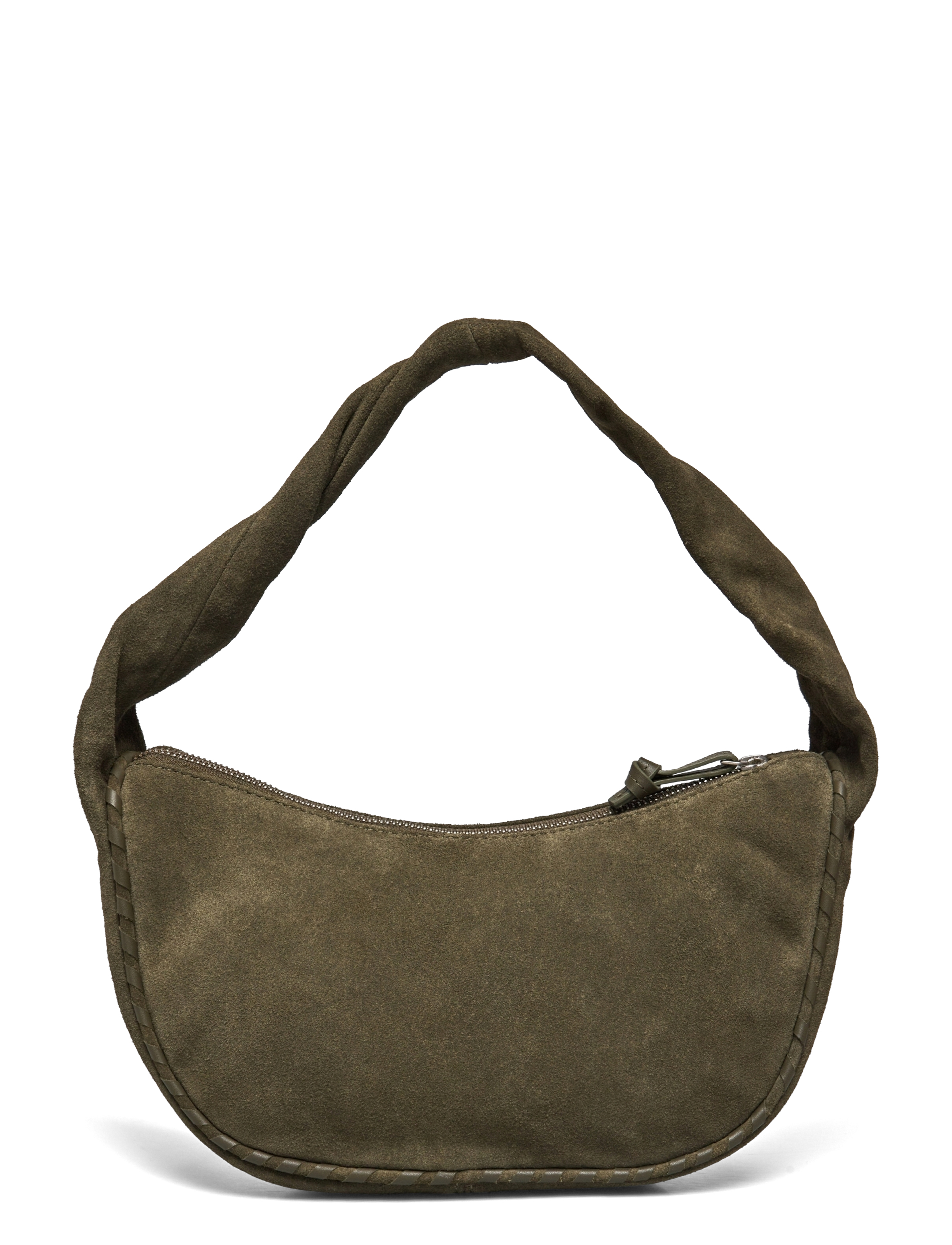 Becksöndergaard - Suede Veg Talia Bag - fyrir sérstaka viðburði - army - 2