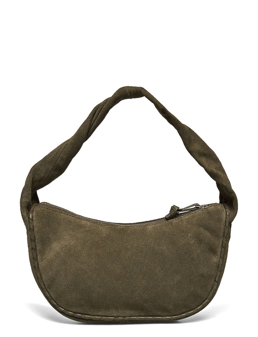 Becksöndergaard - Suede Veg Talia Bag - fyrir sérstaka viðburði - army - 2
