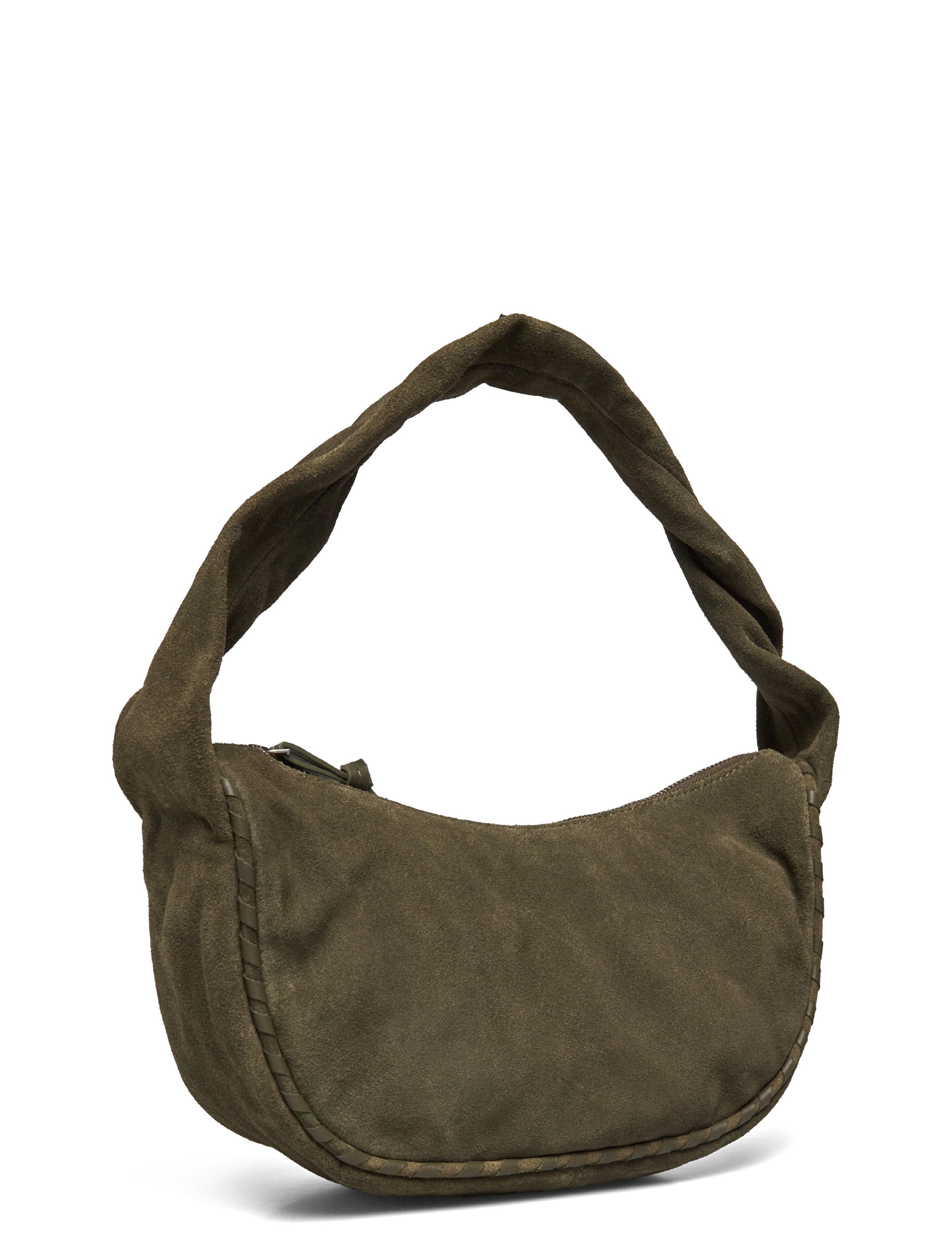 Becksöndergaard - Suede Veg Talia Bag - fyrir sérstaka viðburði - army - 3