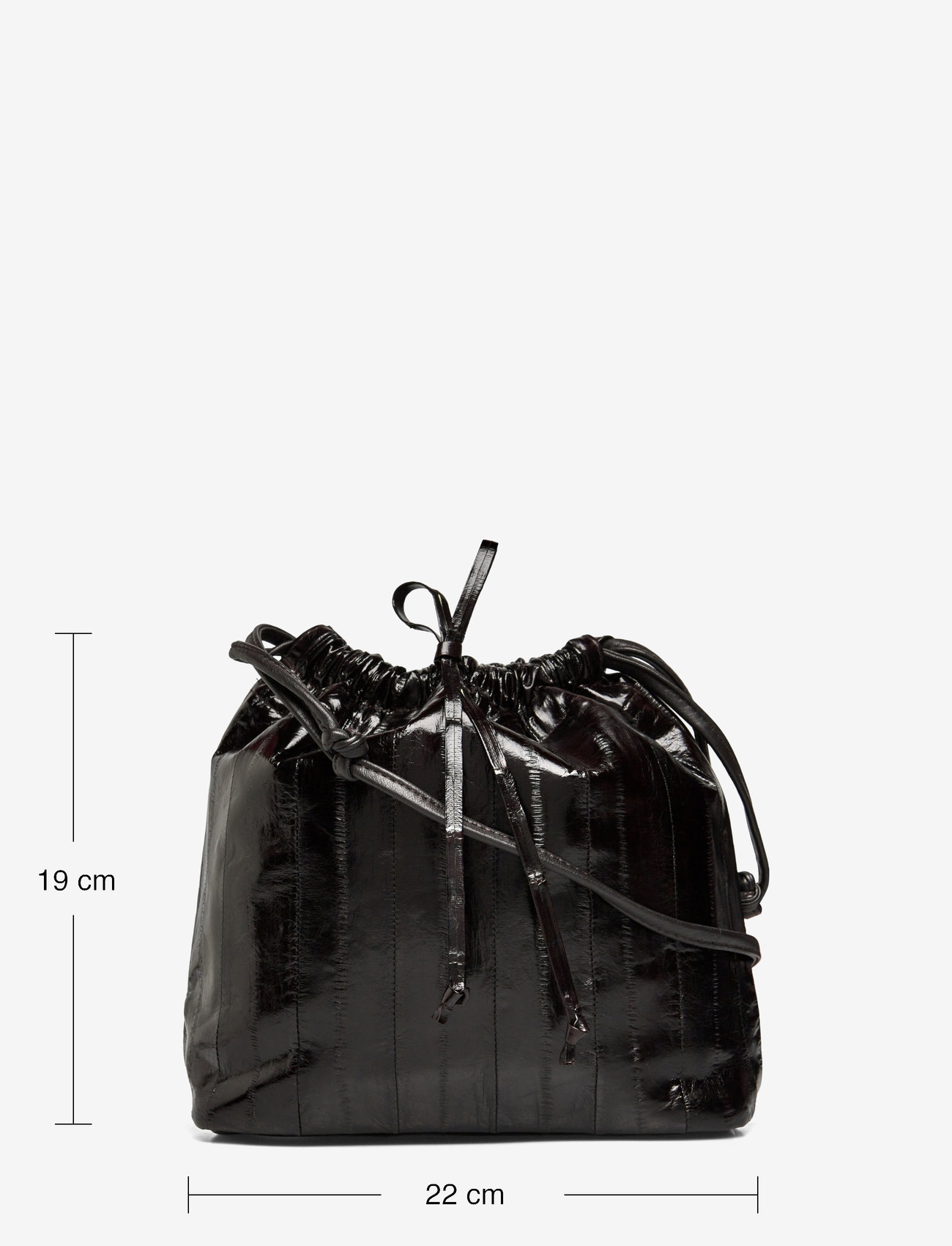 Becksöndergaard - Eelskin Gila Bag - bucket bags - hot fudge brown - 5
