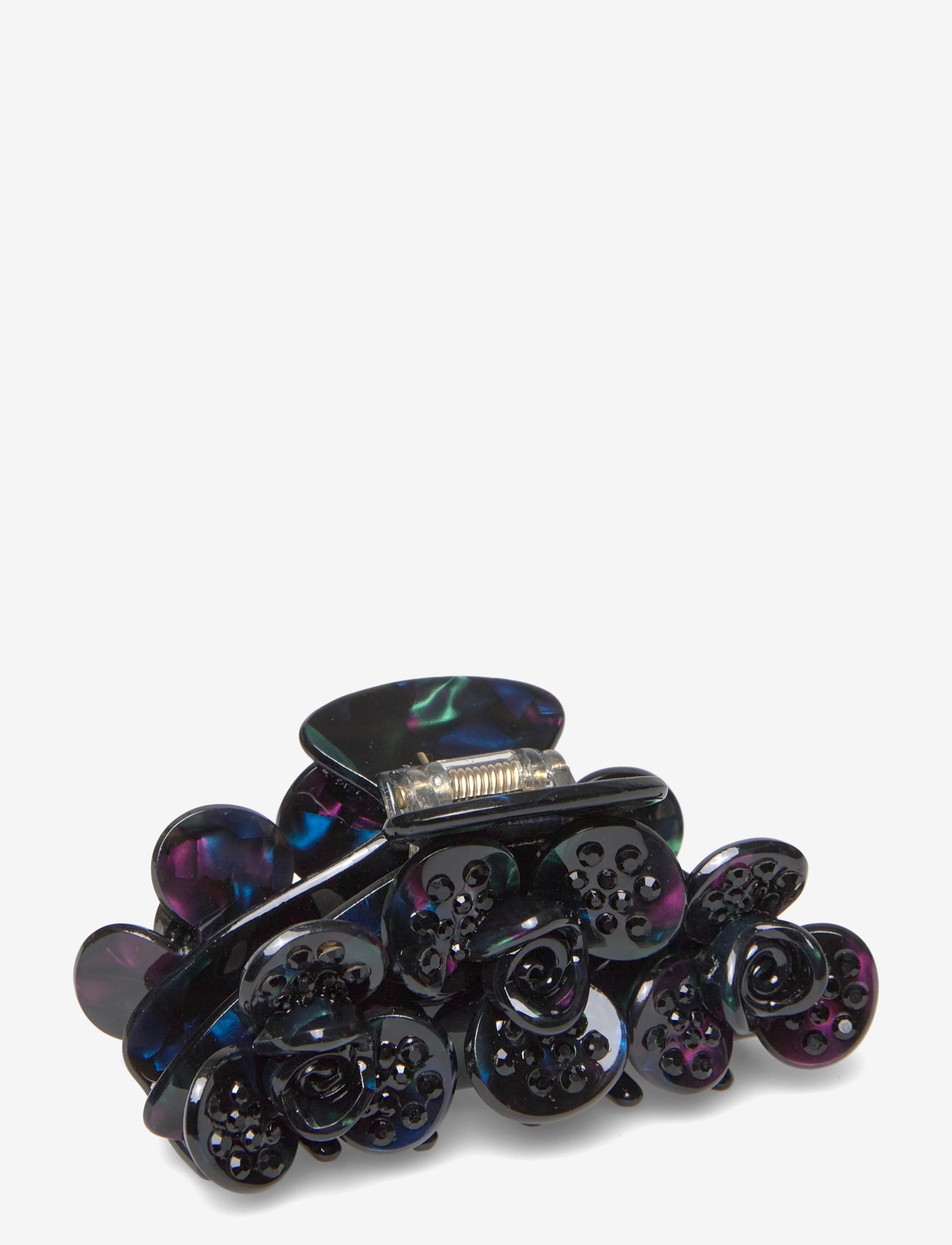 Becksöndergaard - Crystal Floom Hair Claw - juukselõksud - plum perfect - 0