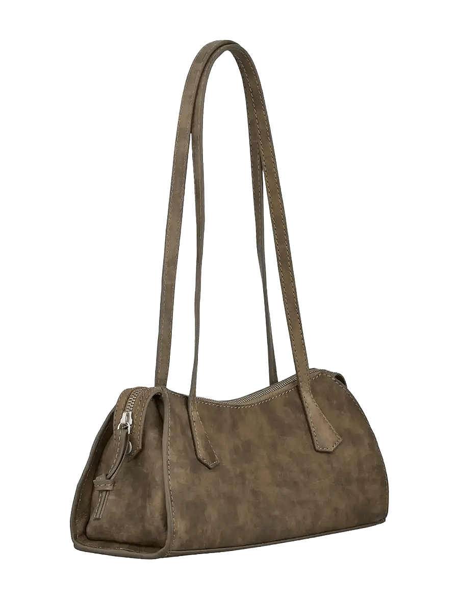Becksöndergaard - Worn Babette Bag - top handle tasker - hot fudge brown - 2