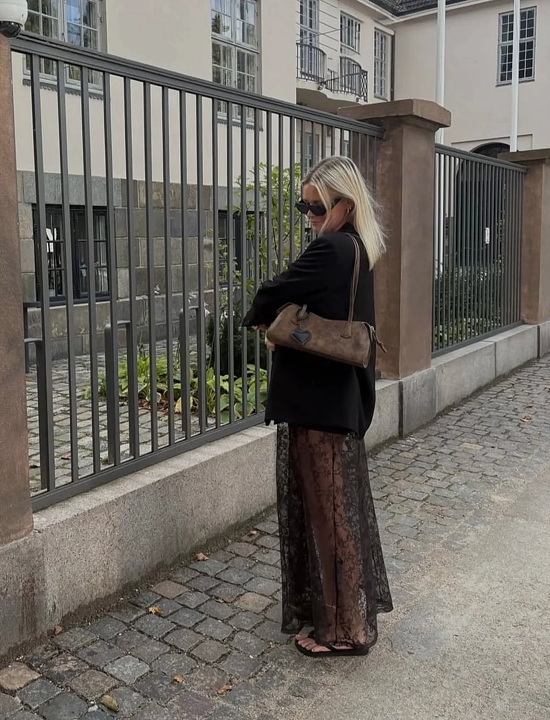 Becksöndergaard - Worn Babette Bag - henkeltaschen - hot fudge brown - 0