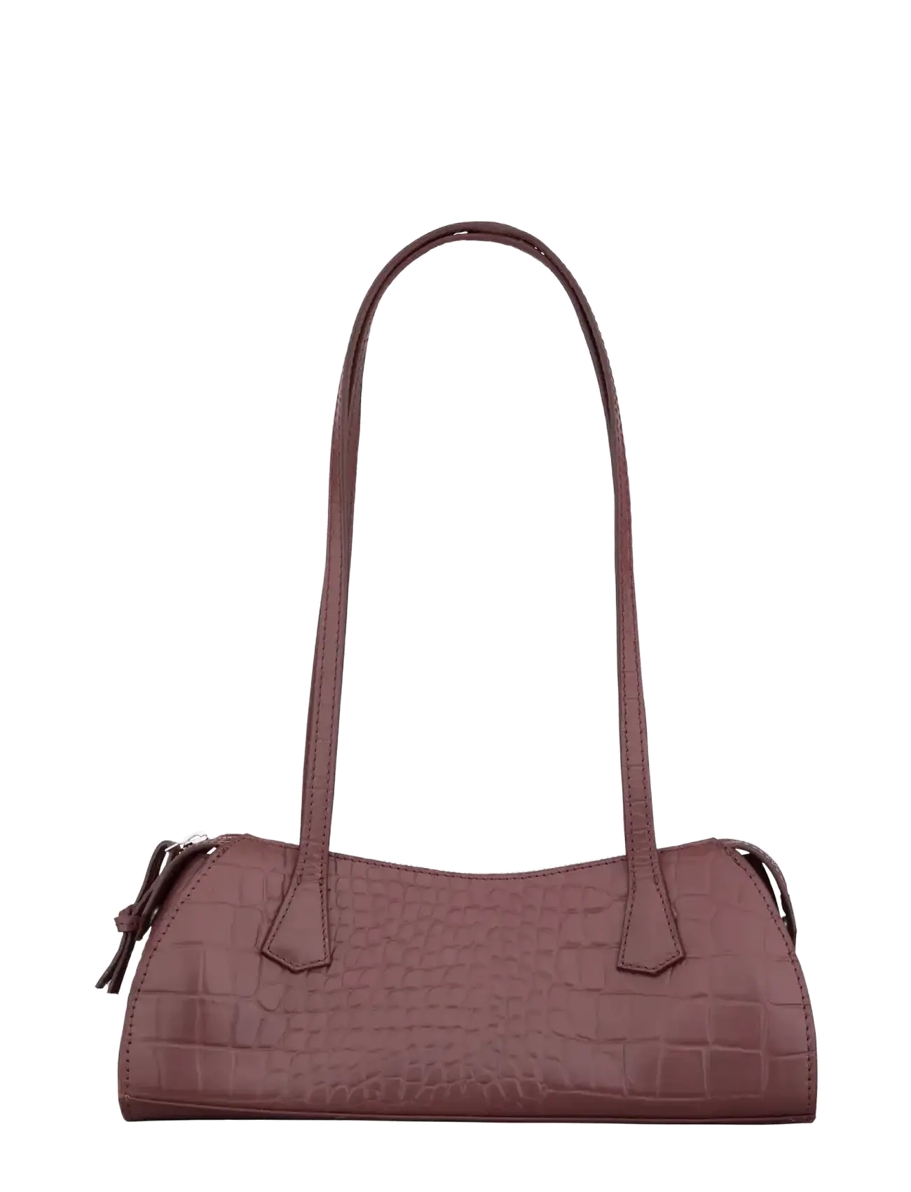 BECKSÖNDERGAARD Croc Babette Tasche Burgundy - One Size - Damen
