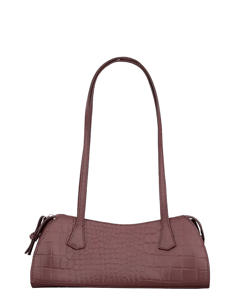 Becksöndergaard - Croc Babette Bag - top handle tasker - russet brown - 1