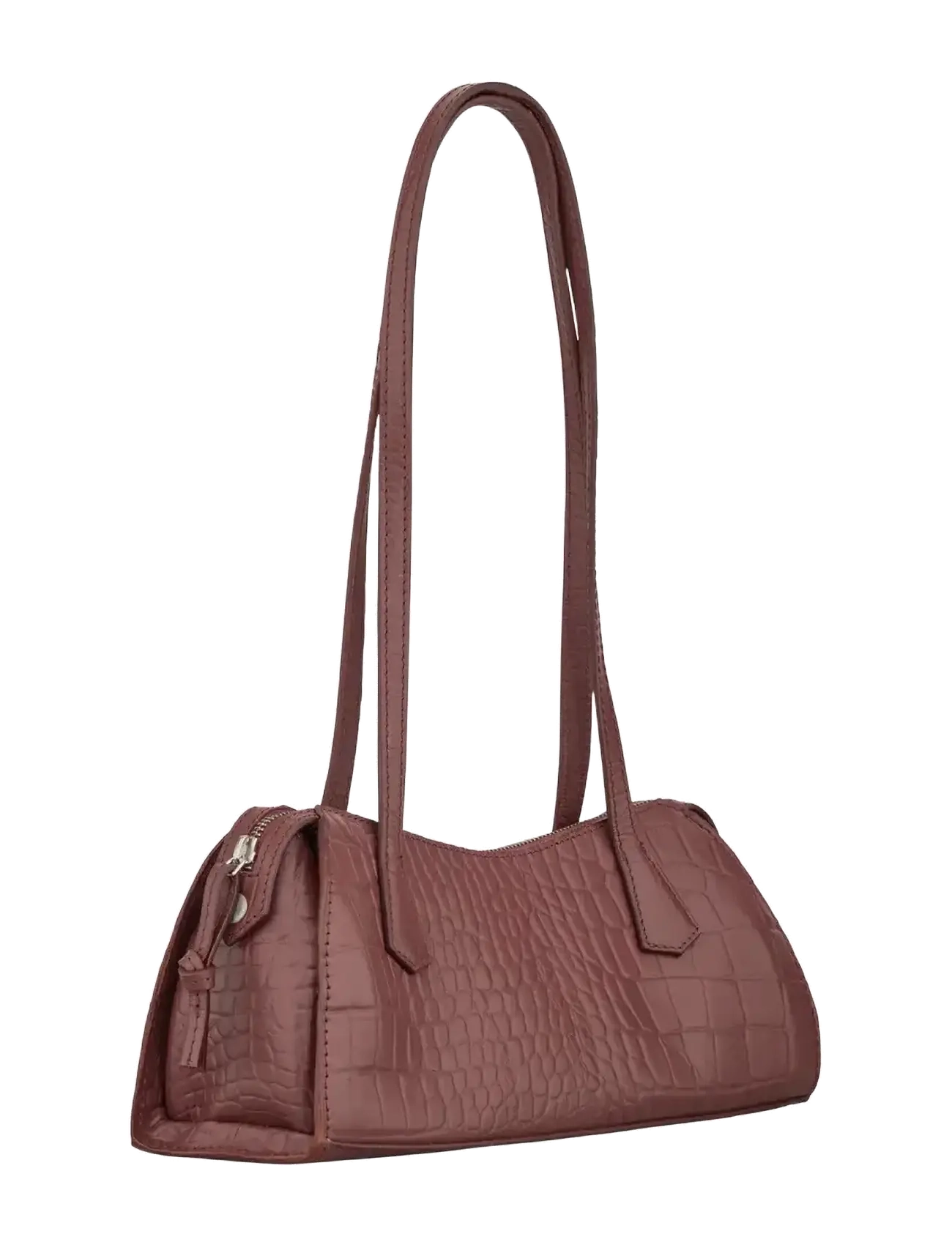 Becksöndergaard - Croc Babette Bag - väskor - russet brown - 2