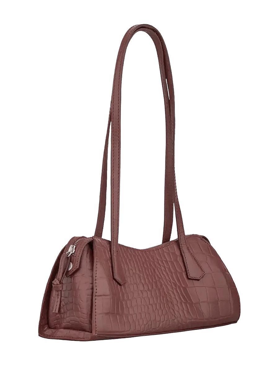 Becksöndergaard - Croc Babette Bag - henkeltaschen - russet brown - 2
