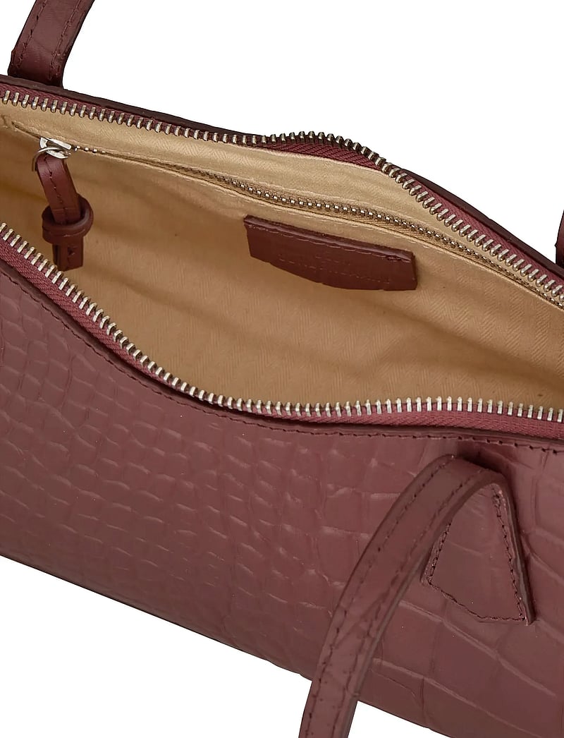 Becksöndergaard - Croc Babette Bag - top handle tasker - russet brown - 3