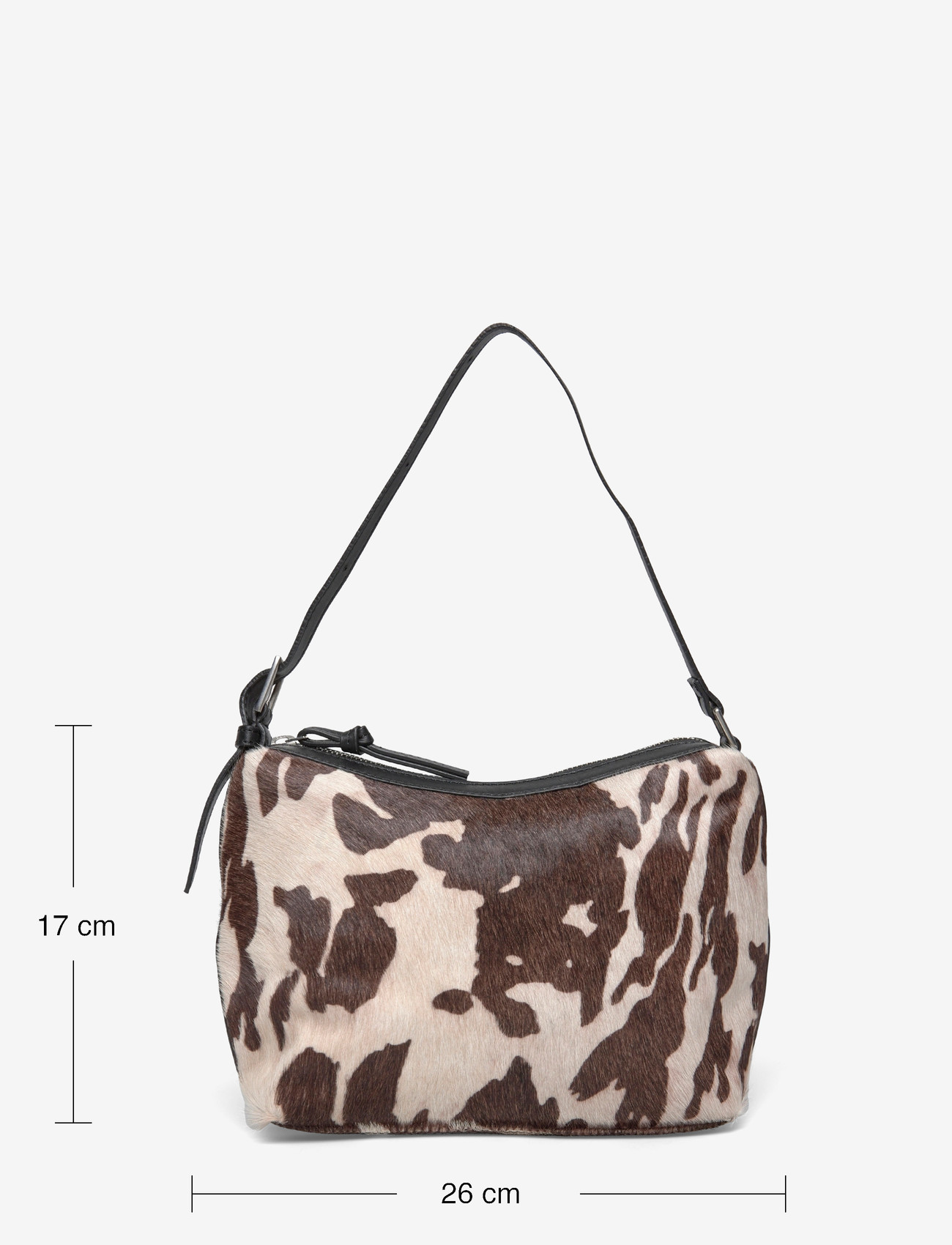 Becksöndergaard - Texas Leather Ginni Small Bag - særlige begivenheder - hot fudge brown - 3