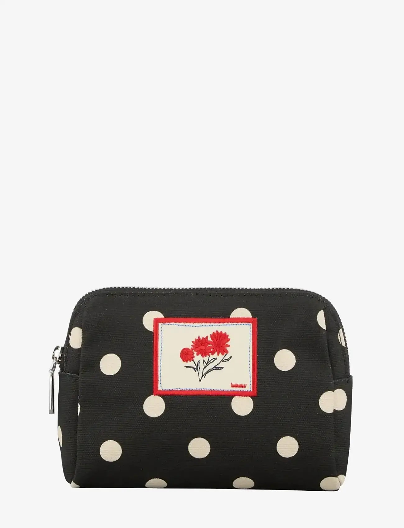 Becksöndergaard - Polka Canvas Pouch Bag - modetrends - black - 0