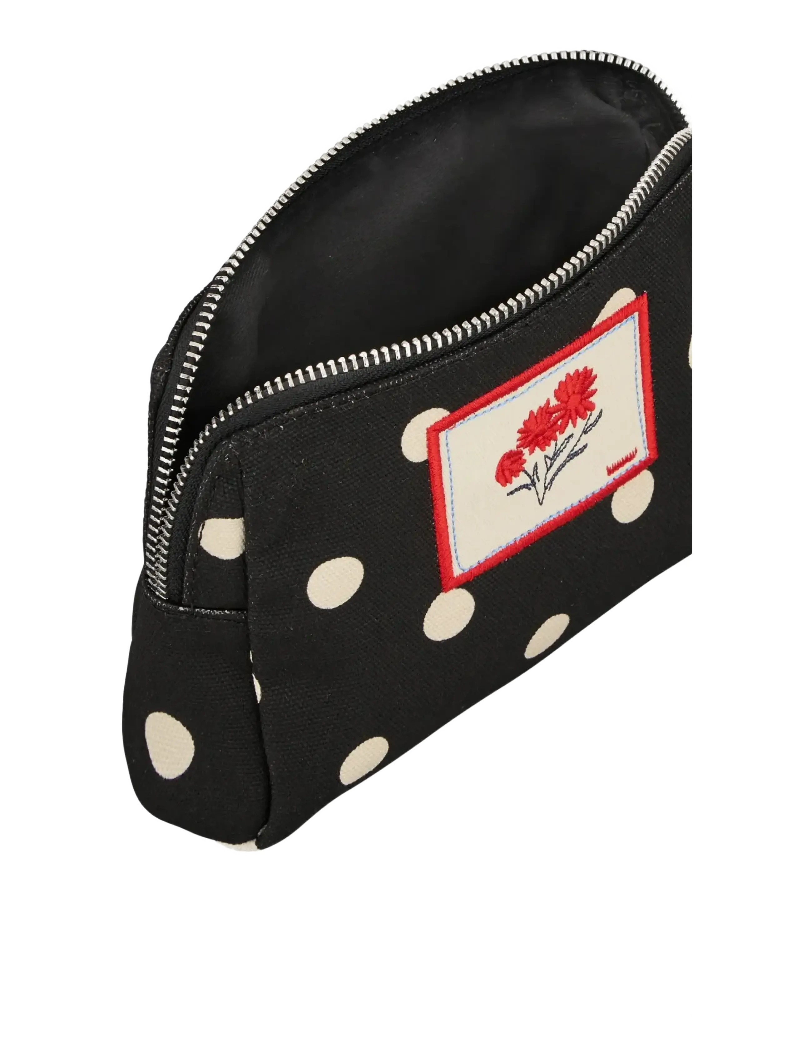 Becksöndergaard - Polka Canvas Pouch Bag - moetrendid - black - 1
