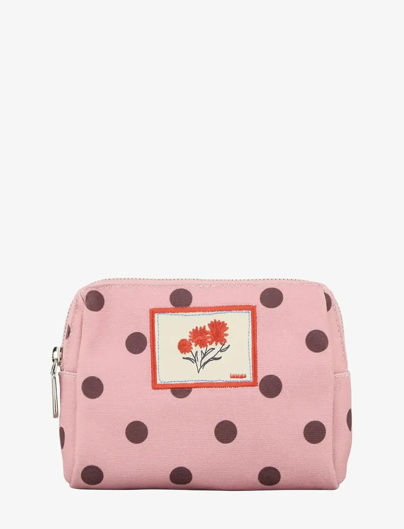 Becksöndergaard - Polka Canvas Pouch Bag - modetrender - pink nectar - 1
