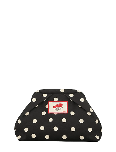 Polka Canvas Bonita Bag - Clutches