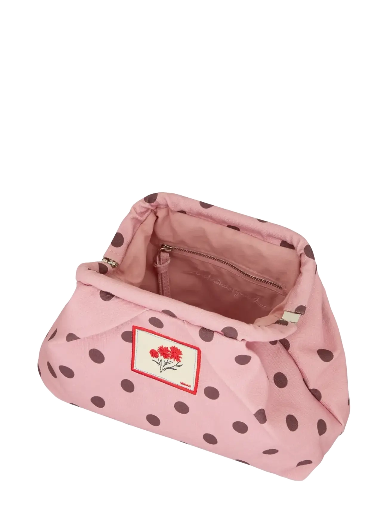 Becksöndergaard - Polka Canvas Bonita Bag - erilised sündmused - pink nectar - 1