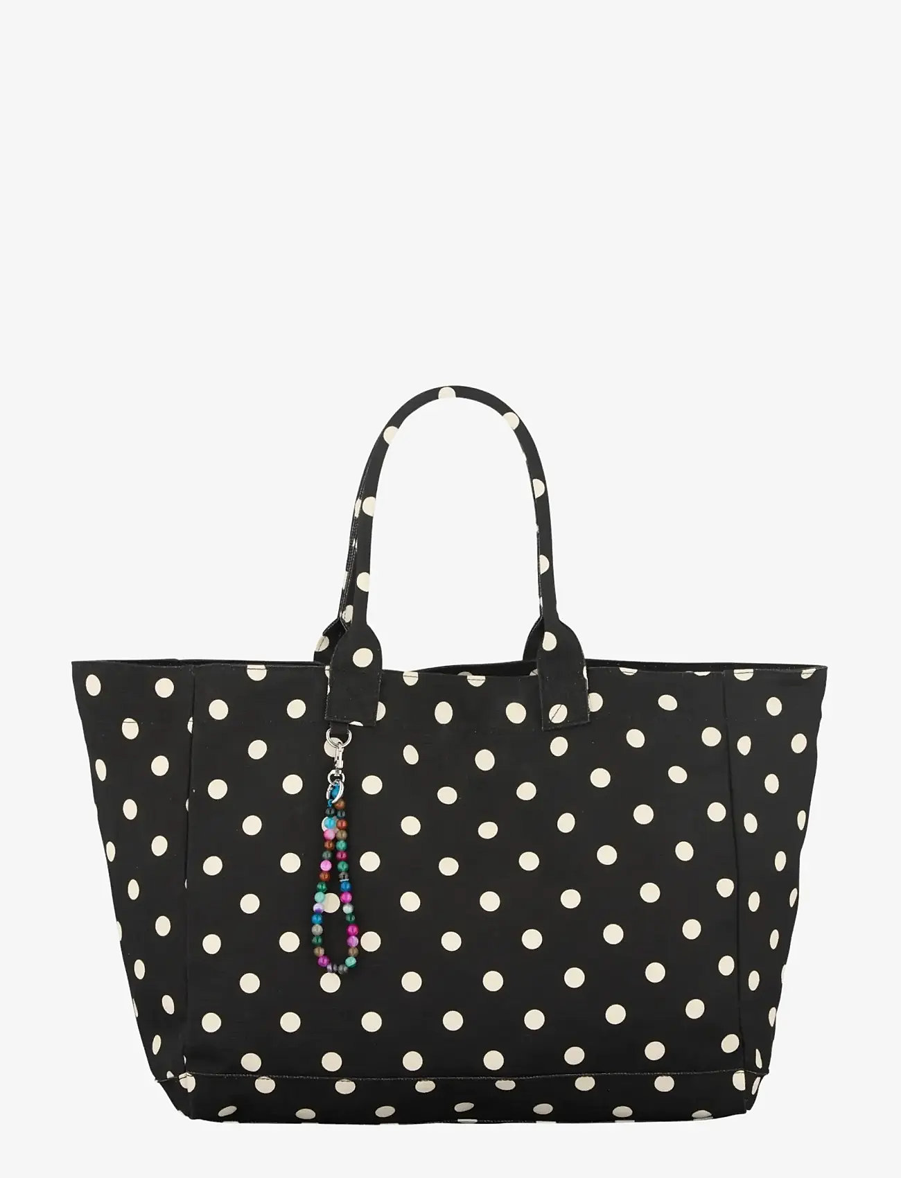 Becksöndergaard - Polka Canvas Camila Bag - totes - black - 1