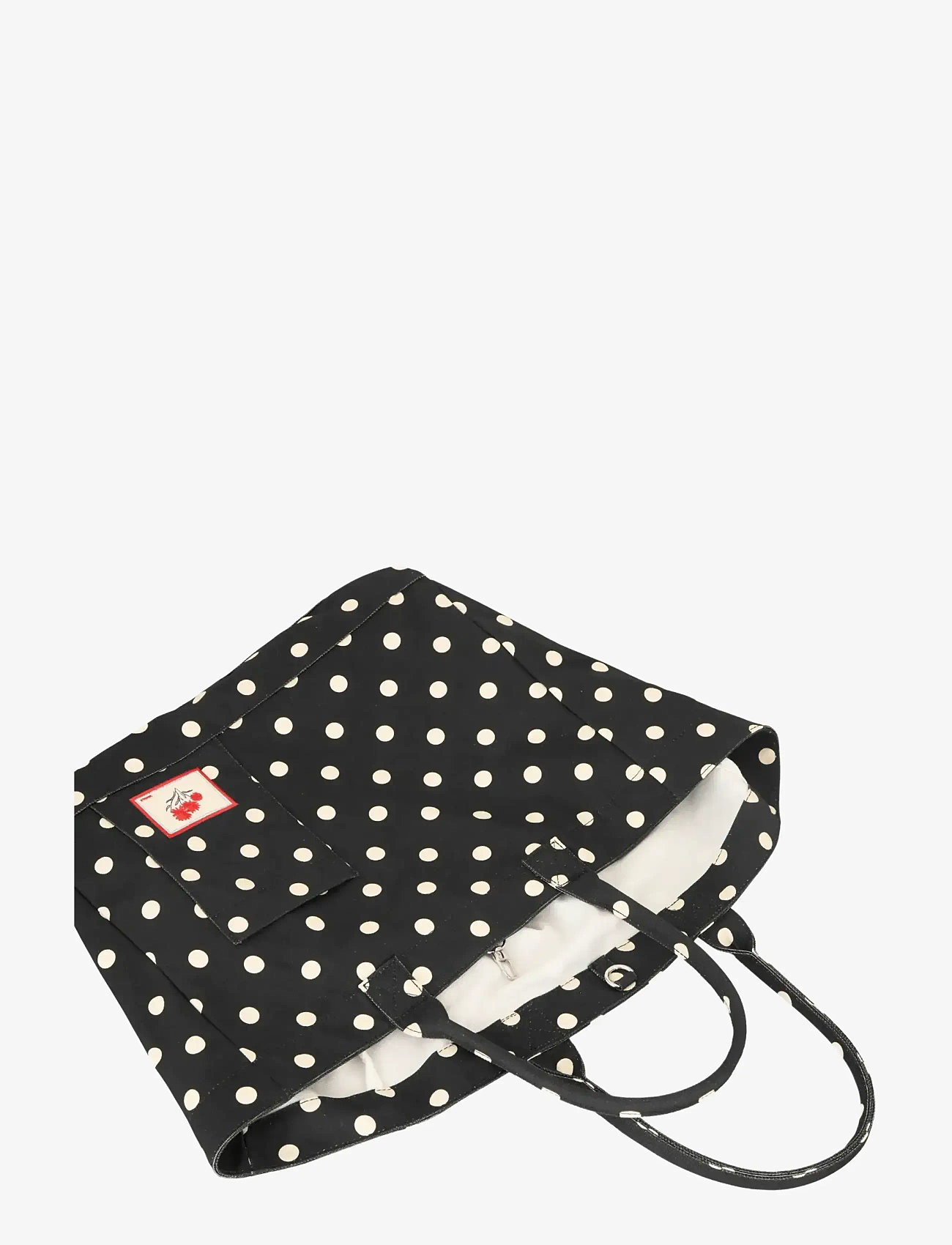 Becksöndergaard - Polka Canvas Camila Bag - totes - black - 2