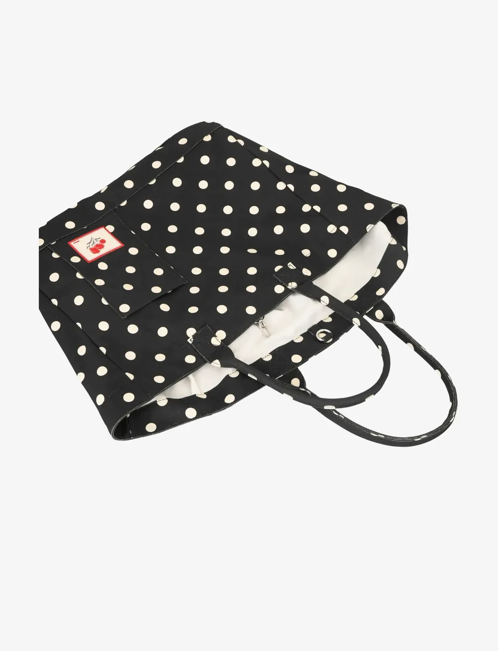 Becksöndergaard - Polka Canvas Camila Bag - totes - black - 2