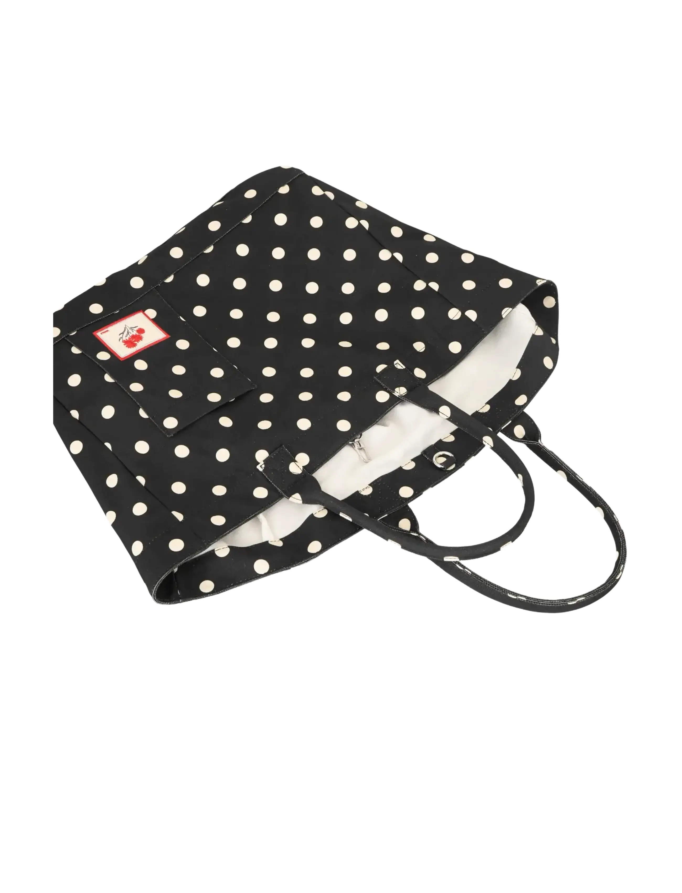 Becksöndergaard - Polka Canvas Camila Bag - sacs en toile - black - 2