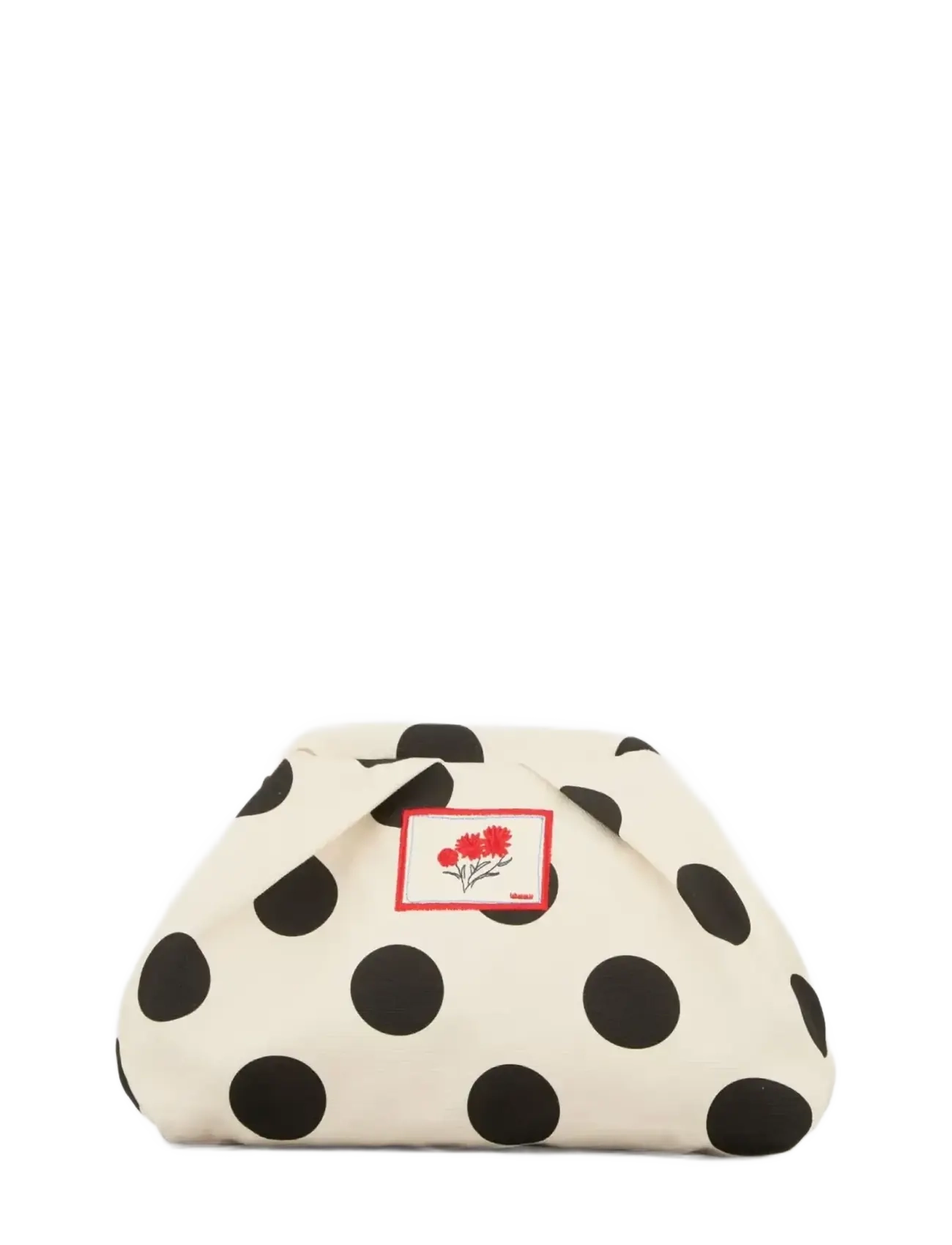 Becksöndergaard Maxi Polka Canvas Bonita Bag, One Size, Bags, Schwarz - Clutches, Frauen