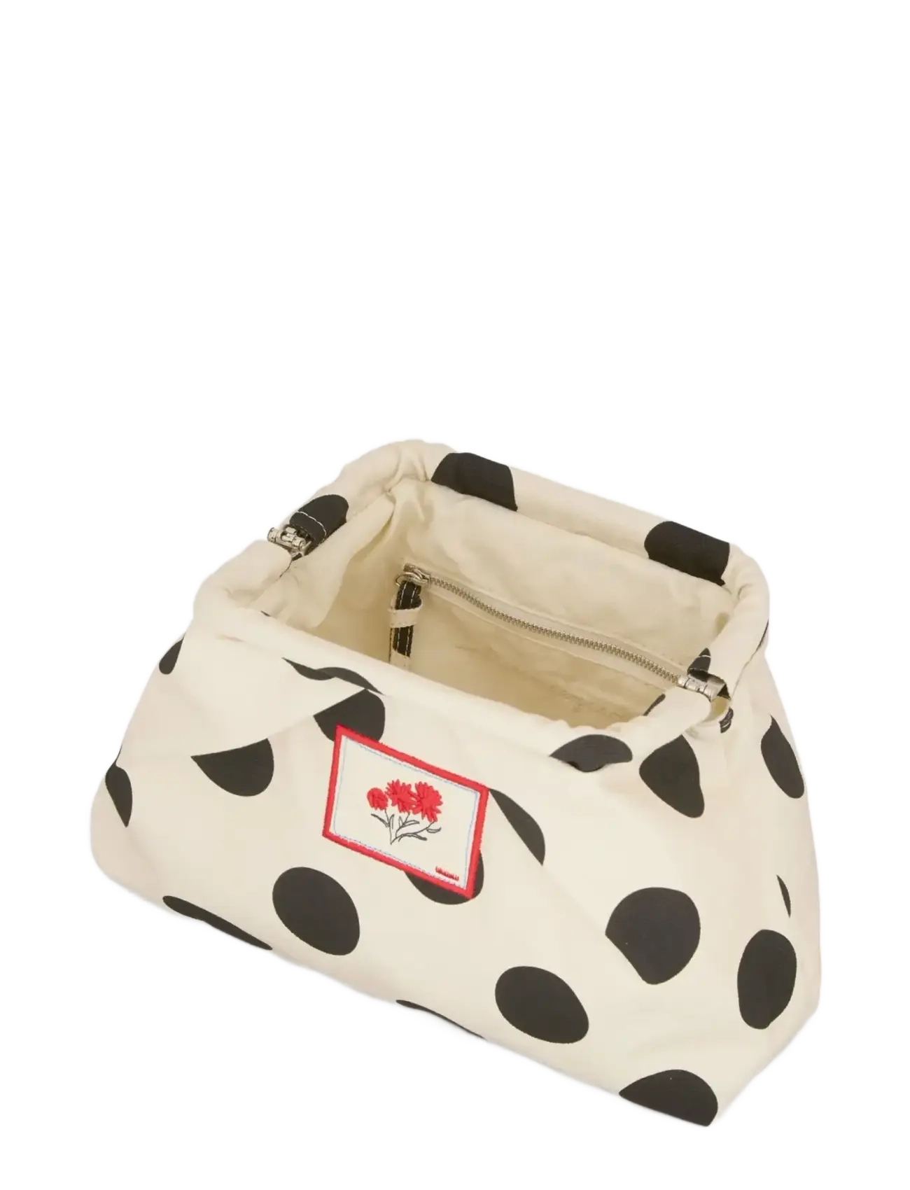 Becksöndergaard - Maxi Polka Canvas Bonita Bag - særlige begivenheder - birch white - 1