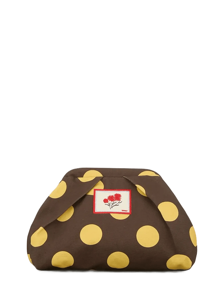 Becksöndergaard - Maxi Polka Canvas Bonita Bag - speciella tillfällen - hot fudge brown - 0