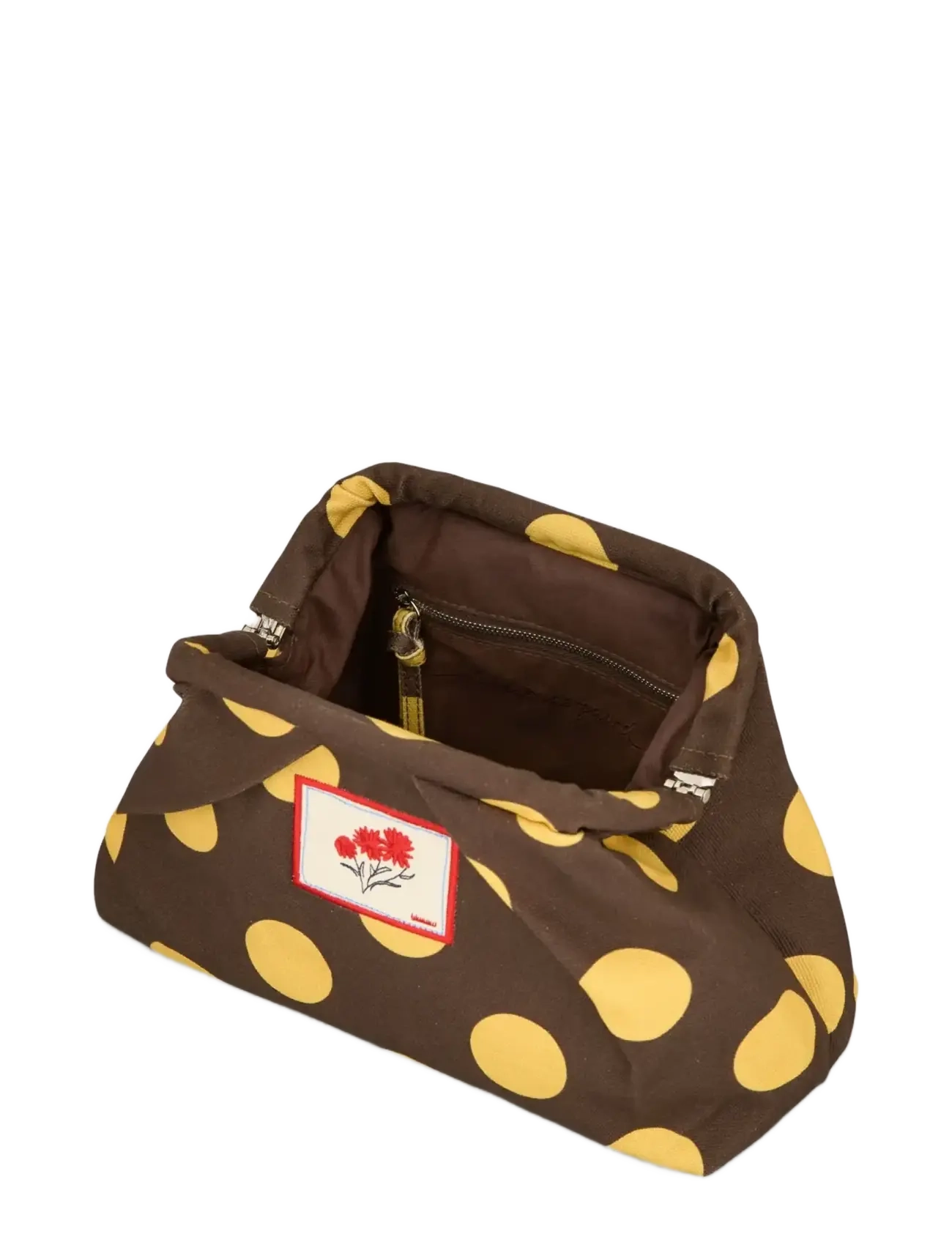 Becksöndergaard - Maxi Polka Canvas Bonita Bag - særlige begivenheder - hot fudge brown - 1