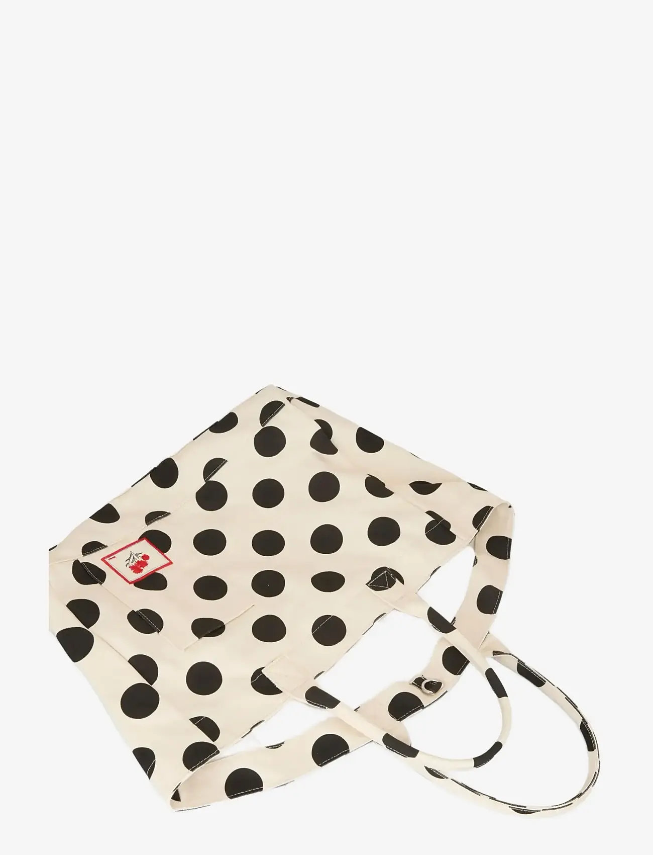 Becksöndergaard - Maxi Polka Canvas Camila Bag - totes - birch white - 1