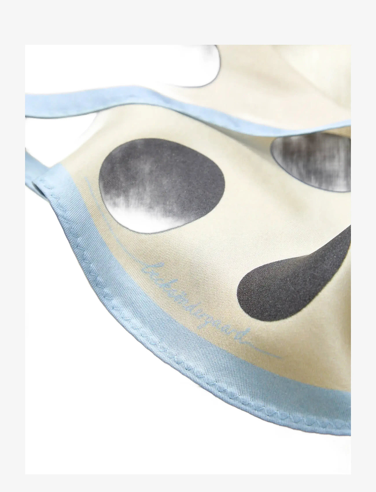 Becksöndergaard - Maxi Polka Triangle Sia Scarf - kevyet huivit - birch white - 3