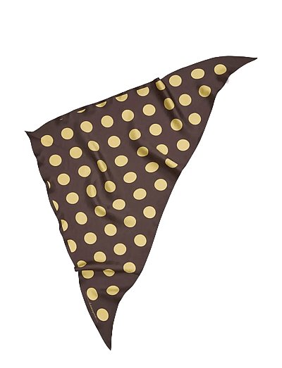 Maxi Polka Triangle Sia Scarf - Tynde TøRklæDer