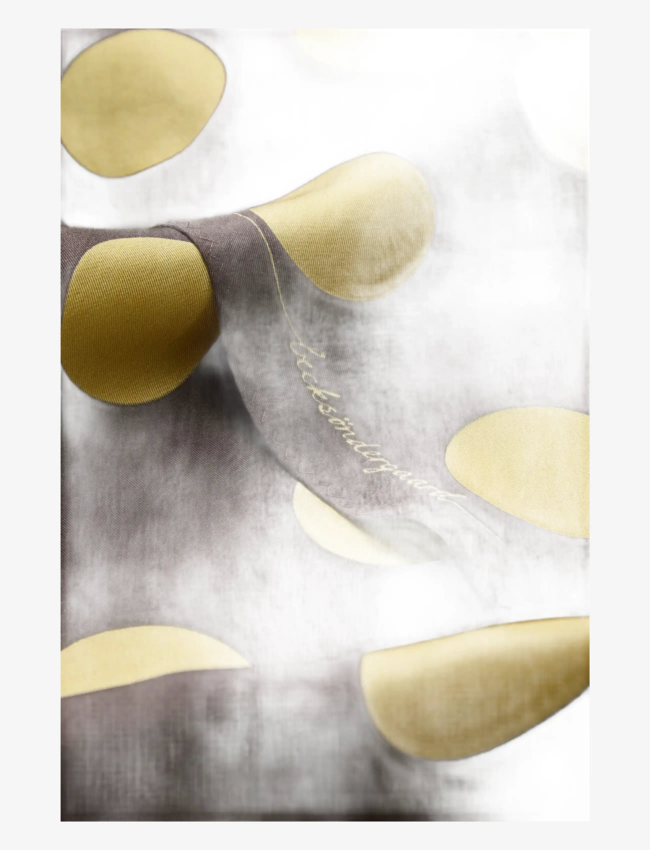 Becksöndergaard - Maxi Polka Triangle Sia Scarf - sjalar - hot fudge brown - 2