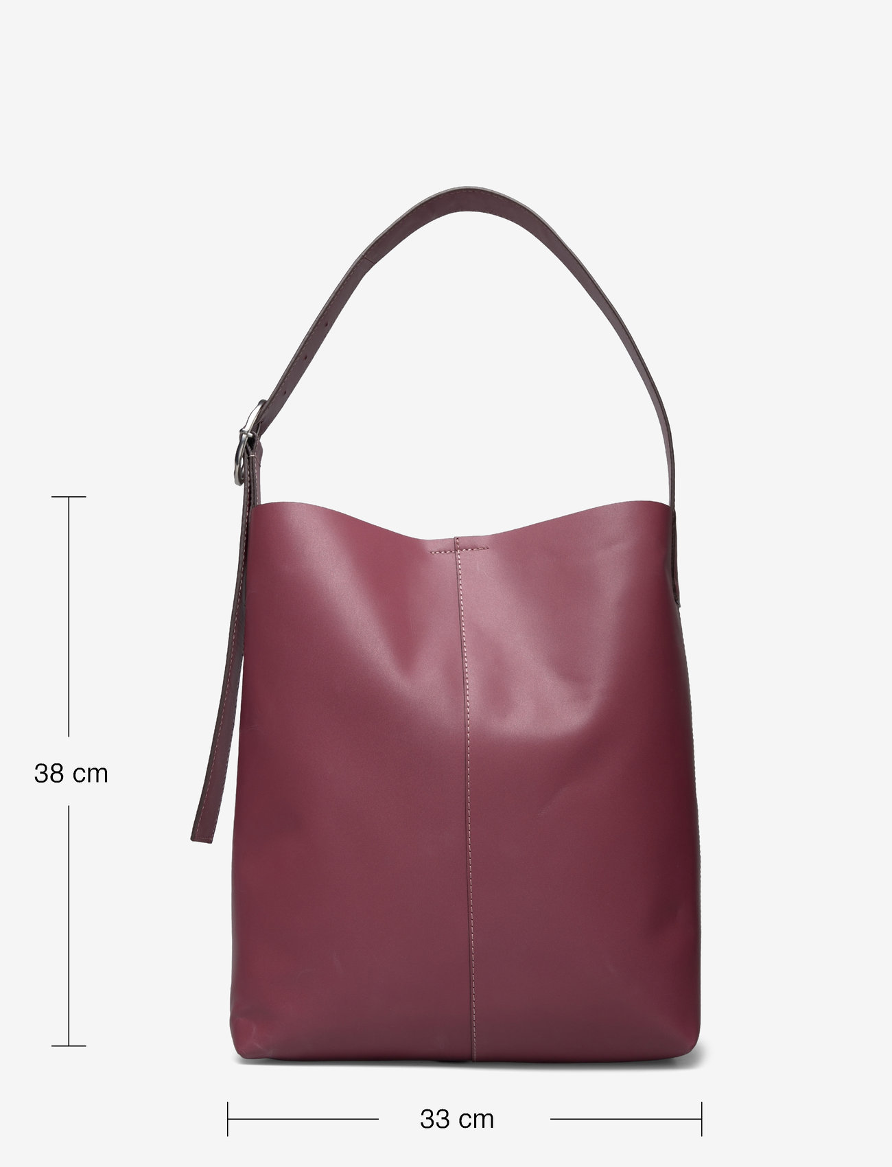 Becksöndergaard - Glossy Mae Buckle Bag - tibetan red - 5