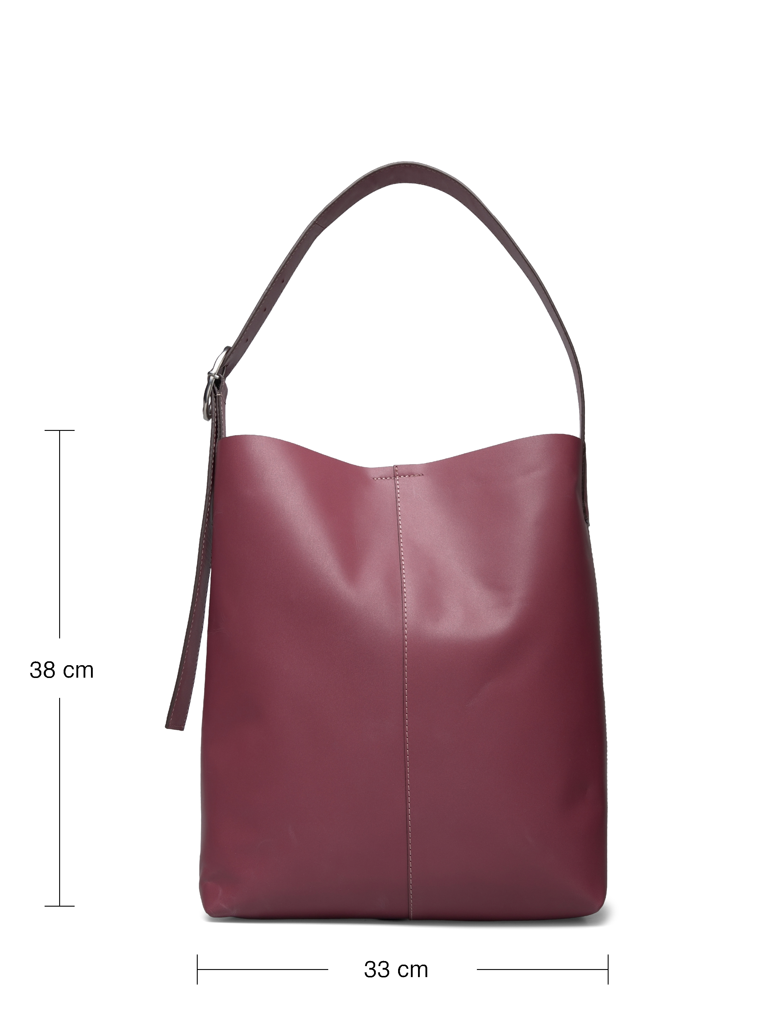 Becksöndergaard - Glossy Mae Buckle Bag - tibetan red - 5