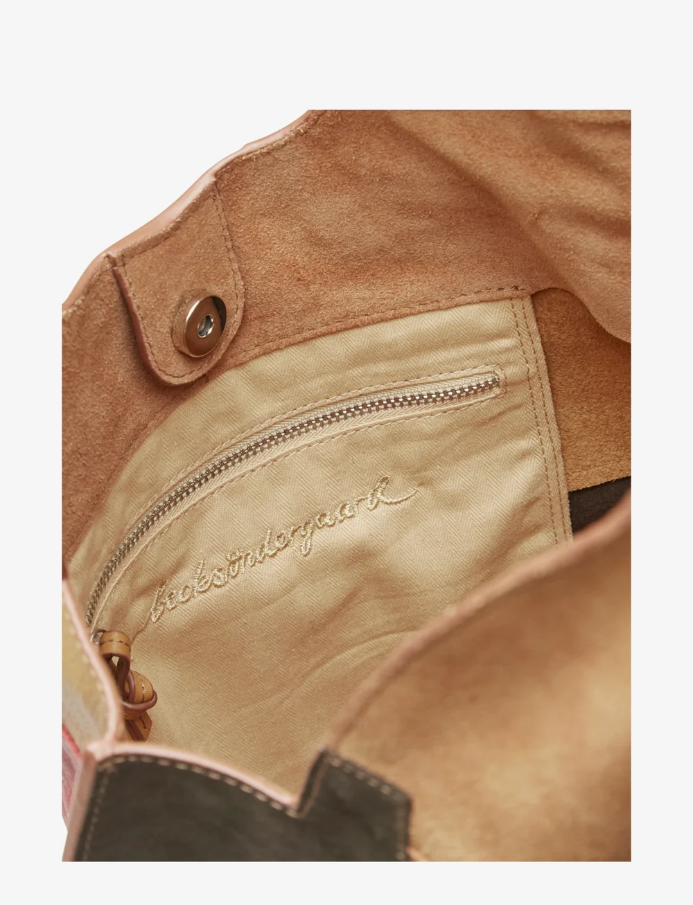 Becksöndergaard - Suede Danita Patch Bag - tote bags - multi col. - 2