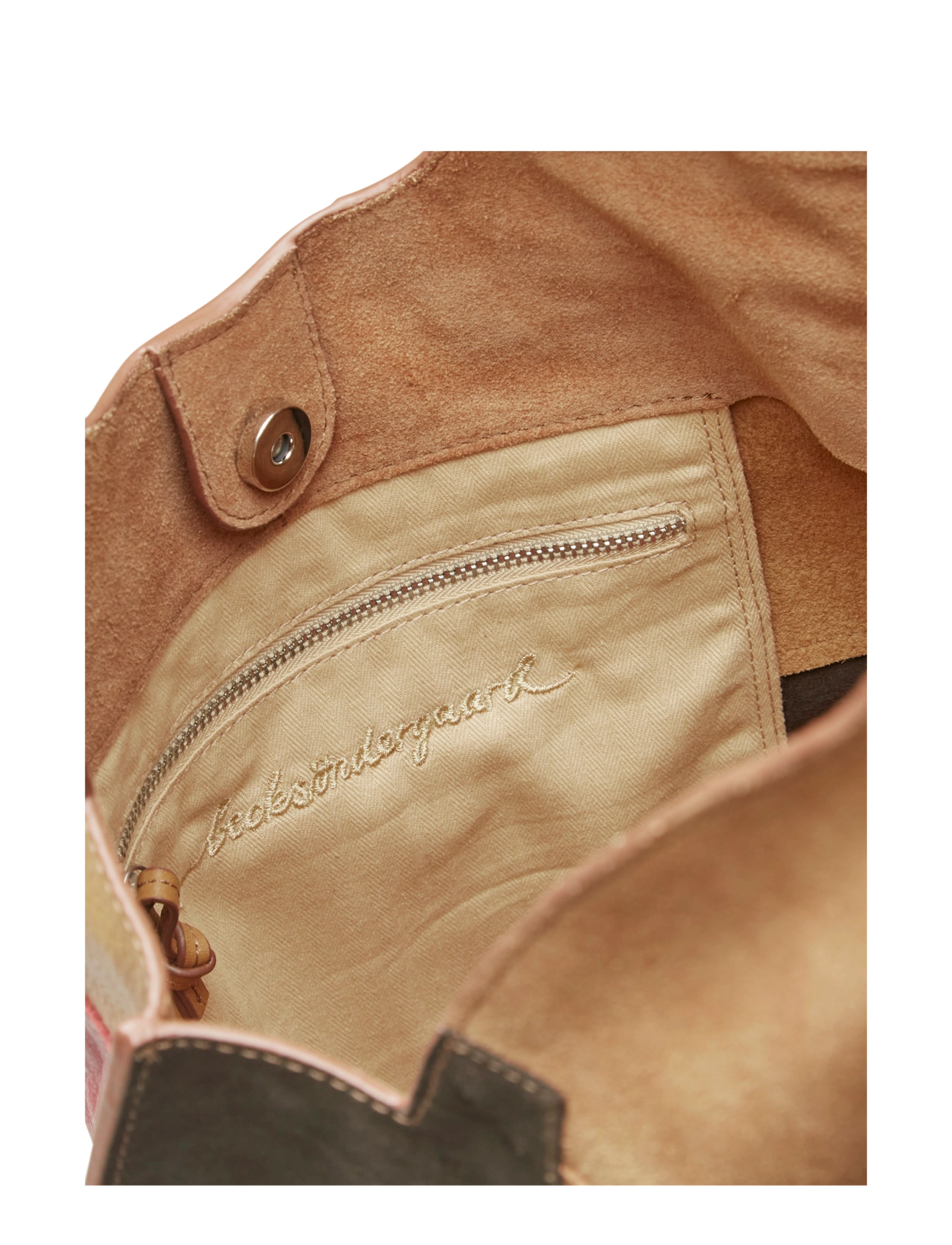 Becksöndergaard - Suede Danita Patch Bag - multi col. - 2