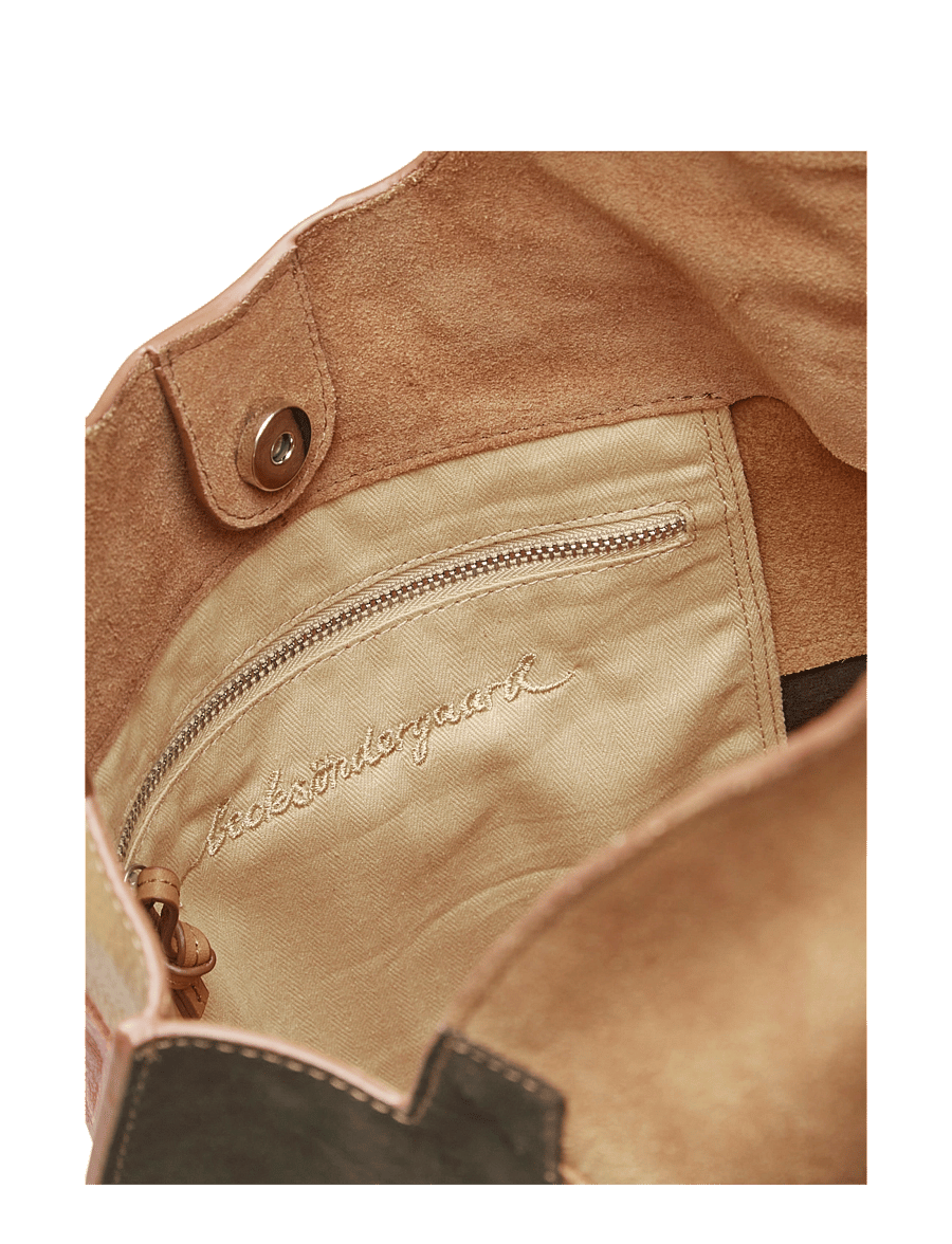 Becksöndergaard - Suede Danita Patch Bag - tote-stiilis kotid - multi col. - 2