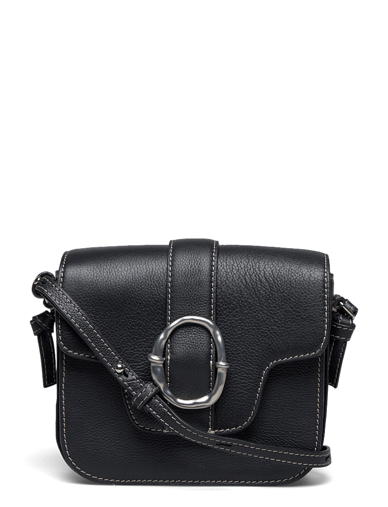 Becksöndergaard - Grain Iris Buckle Bag - fashion trends - black - 0