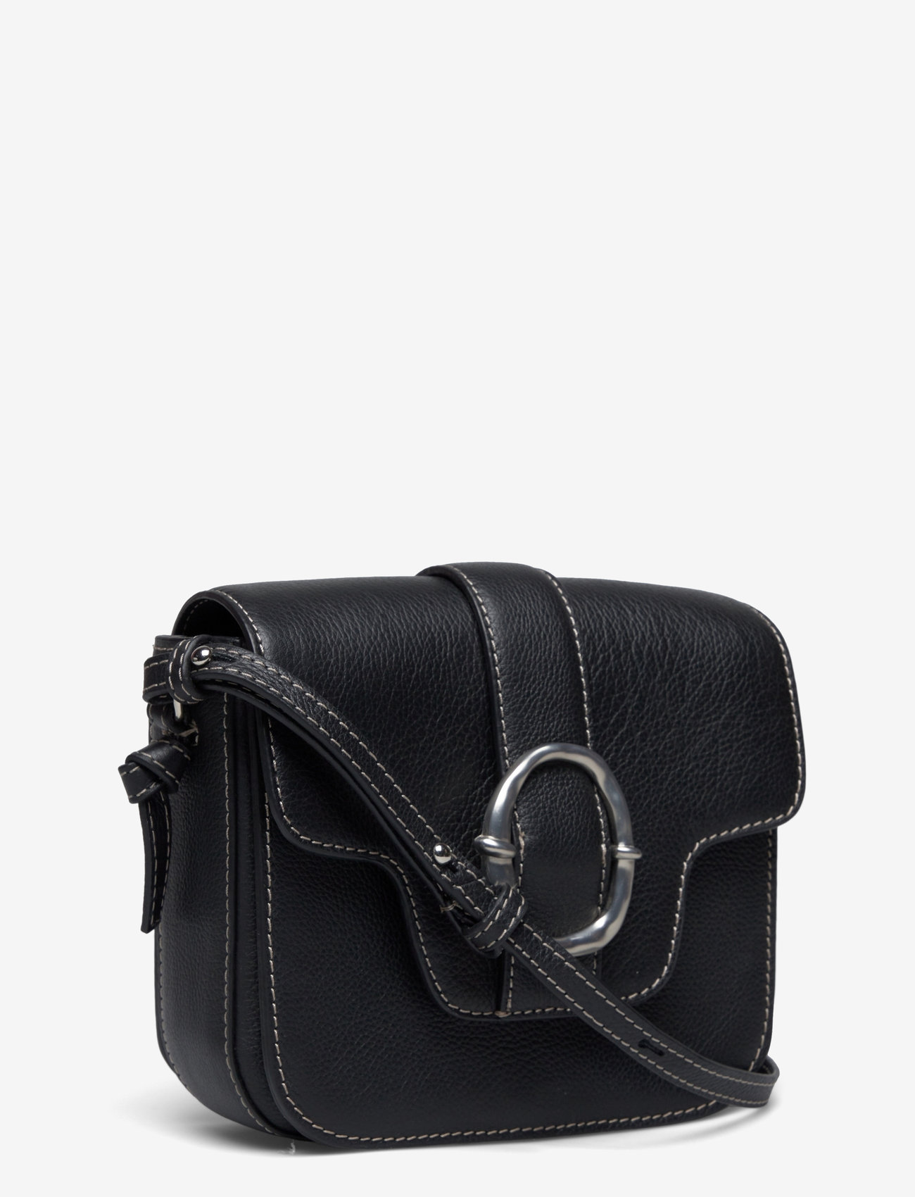 Becksöndergaard - Grain Iris Buckle Bag - accessories - black - 2