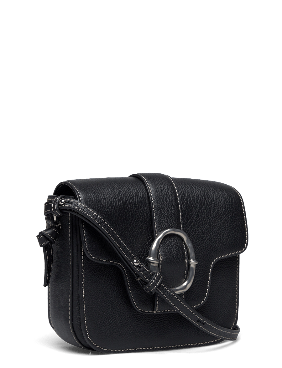 Becksöndergaard - Grain Iris Buckle Bag - moetrendid - black - 2
