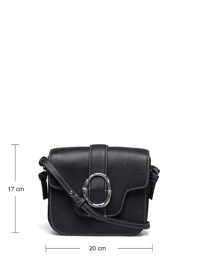 Becksöndergaard - Grain Iris Buckle Bag - fashion trends - black - 4