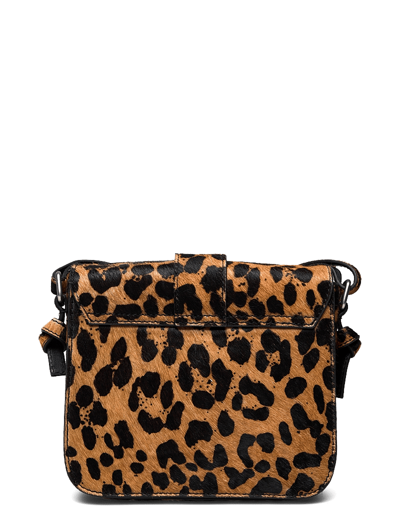 Becksöndergaard - Leopa Leather Iris Buckle Bag - modetrender - black - 1