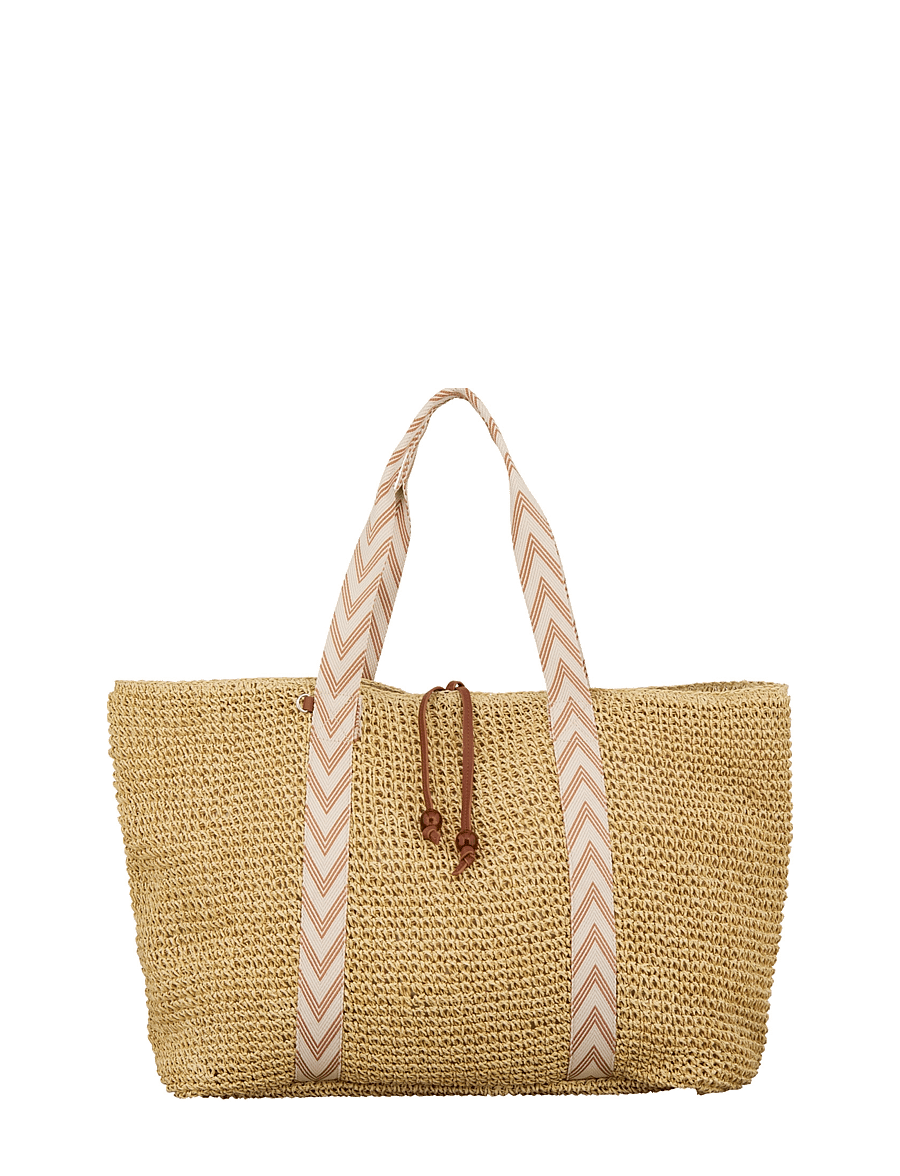 Becksöndergaard - Paper Straw Pheobe Bag - modetrends - light nature - 1
