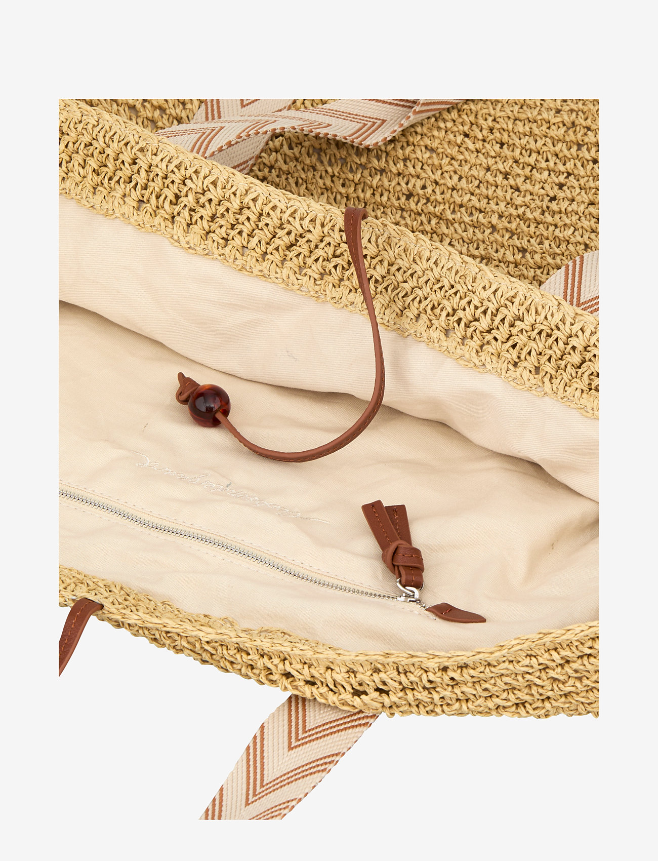 Becksöndergaard - Paper Straw Pheobe Bag - fashion trends - light nature - 2
