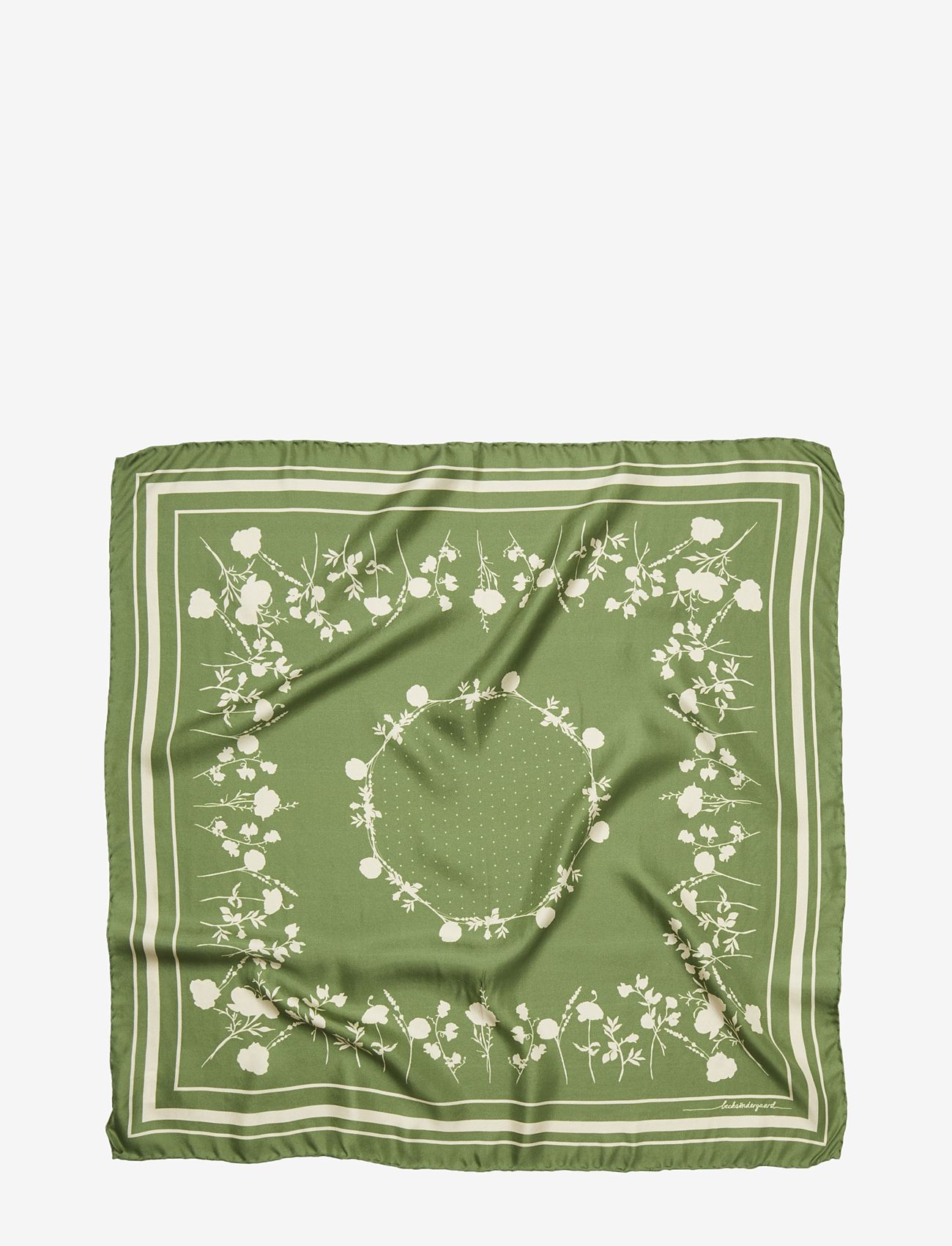 Becksöndergaard - Vilde Sia Scarf - campsite green - 0
