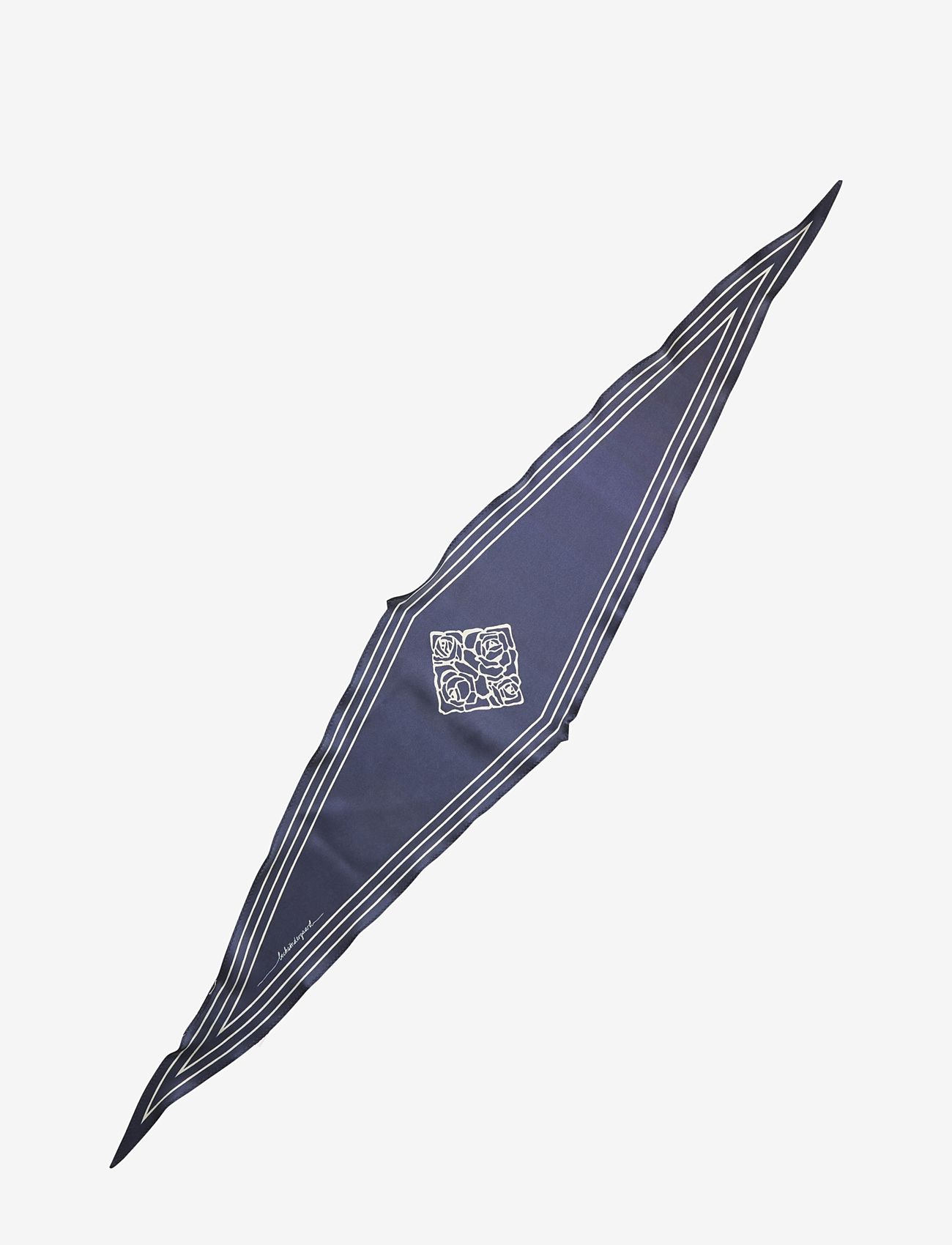 Becksöndergaard - Rosea Diamond Scarf - navy blazer - 0
