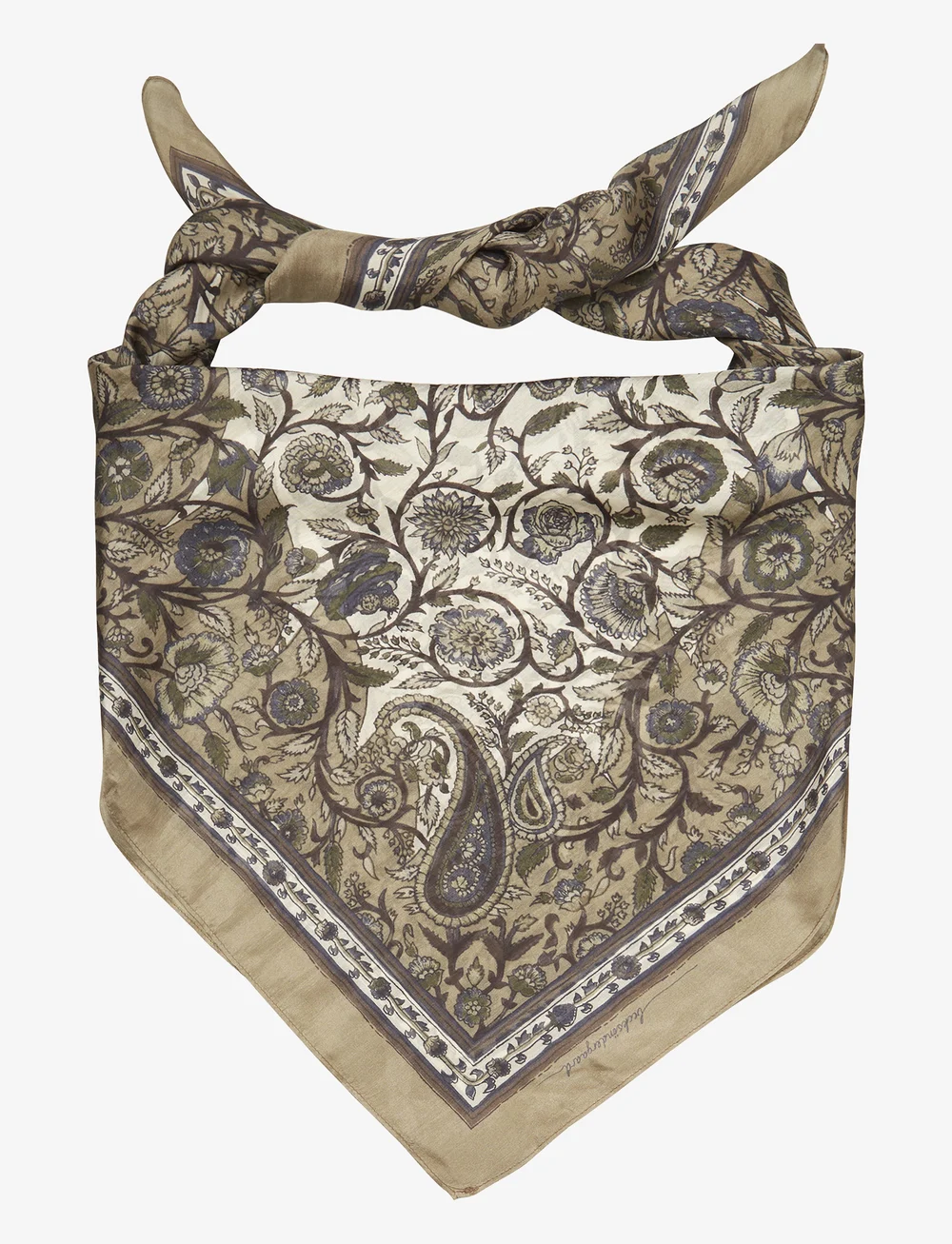 Becksöndergaard - Rosaisley Sia Scarf - lakati - pine bark - 1