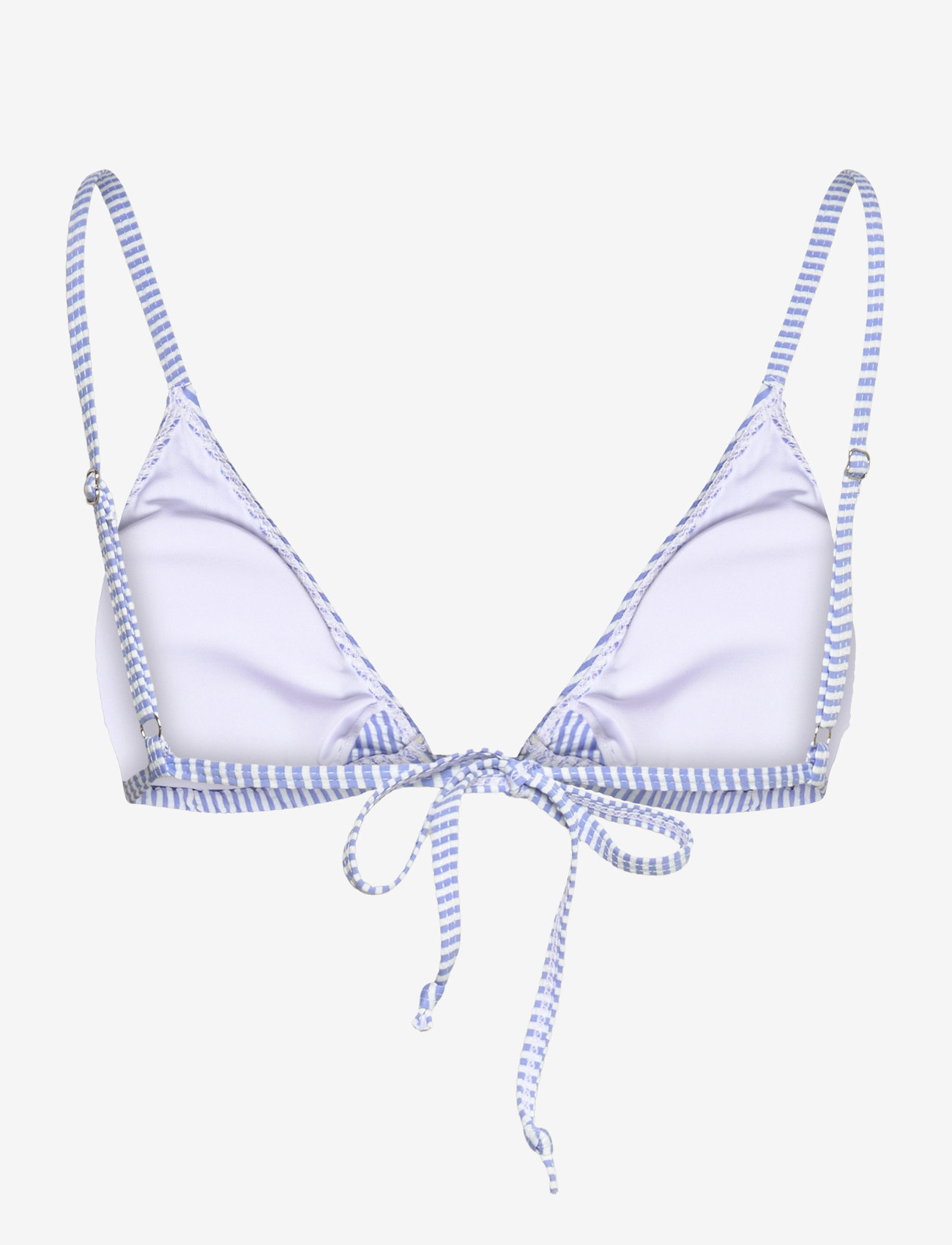 Becksöndergaard - Striba Bella Bikini Top - triangelformad bikinis - provence blue - 1