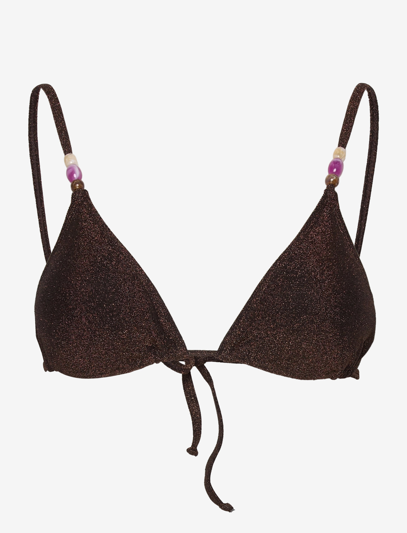 Becksöndergaard - Beam Bella Bikini Top - dreieck-bikini-oberteile - chocolate torte - 0